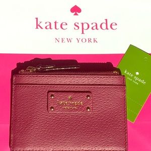 NEW Beautifully Berry, Kate Spade Cardholder